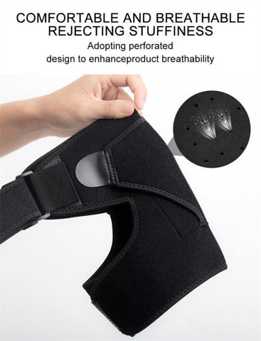 Kinetic Adjustable Compression Shoulder Brace (One Size Fits All)