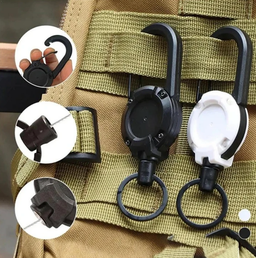 TactiKey Pro: Ultimate Retractable Tactical Keychain